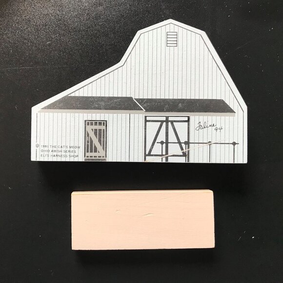 FALINES THE CAT'S MEOW OHIO AMISH SERIES- JONAS TROYER HOME & ELI'S HARNESS SHOP - Picture 3 of 5